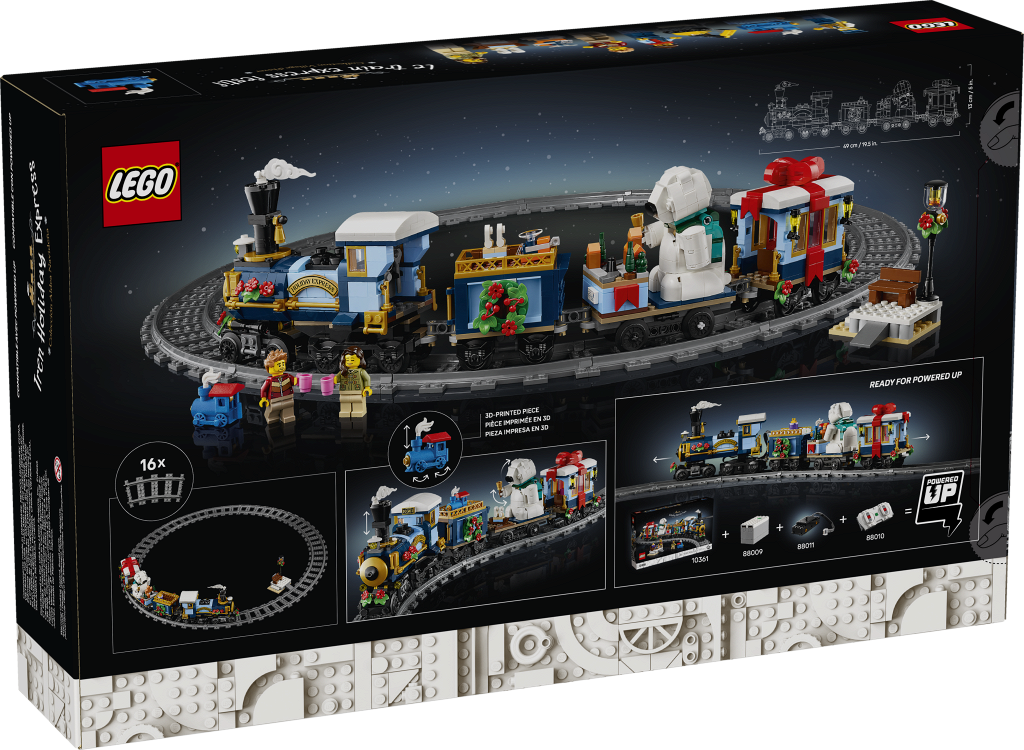 Конструктор Lego 10361 ICONS Праздничный экспресс