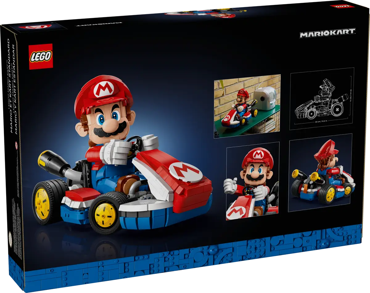 Конструктор Lego 72037 Super Mario Kart Марио и стандартный карт