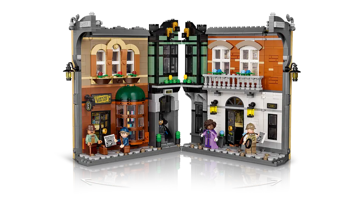 Конструктор Lego 10351 ICONS Шерлок Холмс: Книжный уголок