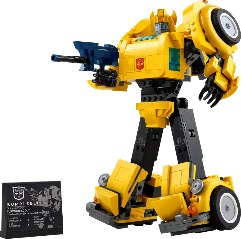 купить Лего Конструктор LEGO 10338 ICONS Бамблби Transformers – luckybricks