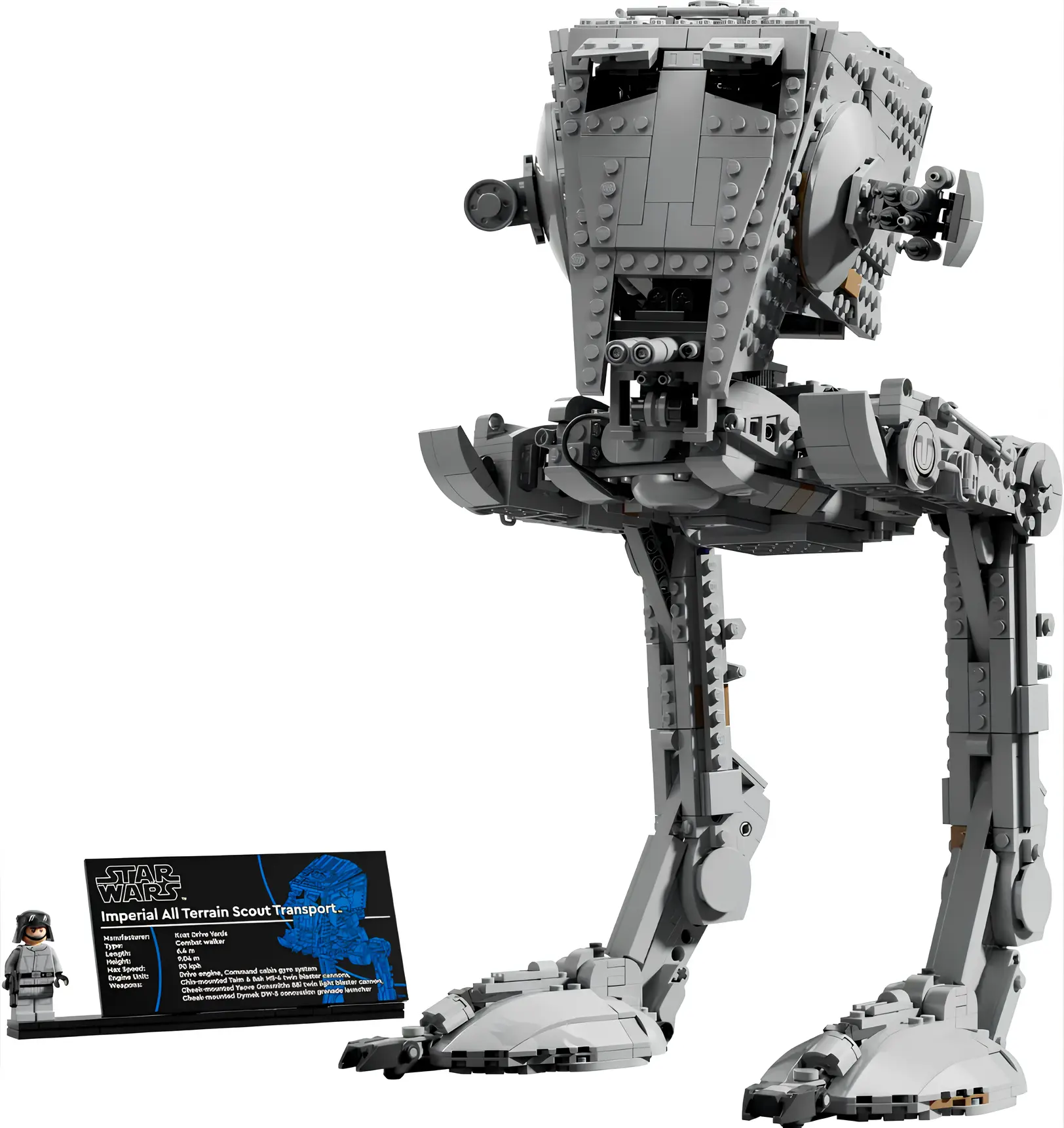 Конструктор Lego 75417 Star Wars Шагоход AT-ST
