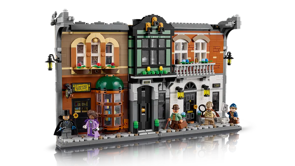 Конструктор Lego 10351 ICONS Шерлок Холмс: Книжный уголок
