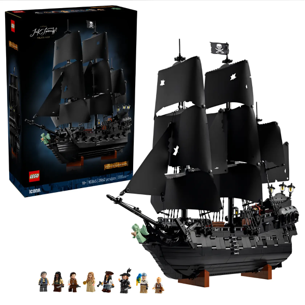 Конструктор Lego 10365 ICONS Пираты Карибского моря: Черная жемчужина