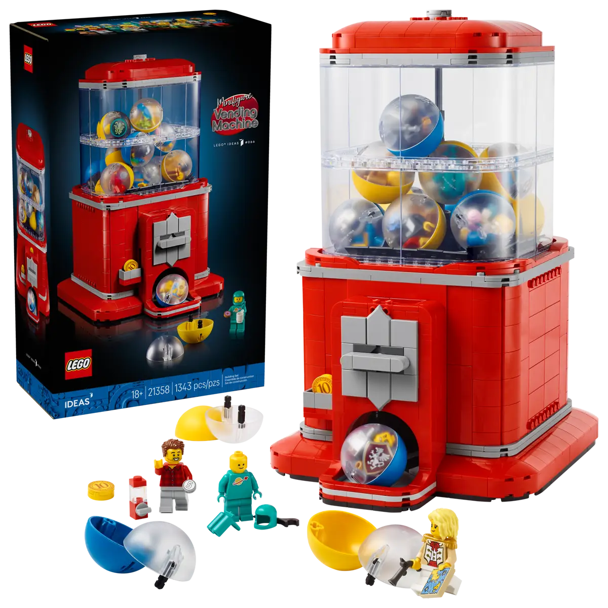 Конструктор Lego 21358 Ideas Автомат по продаже минифигурок