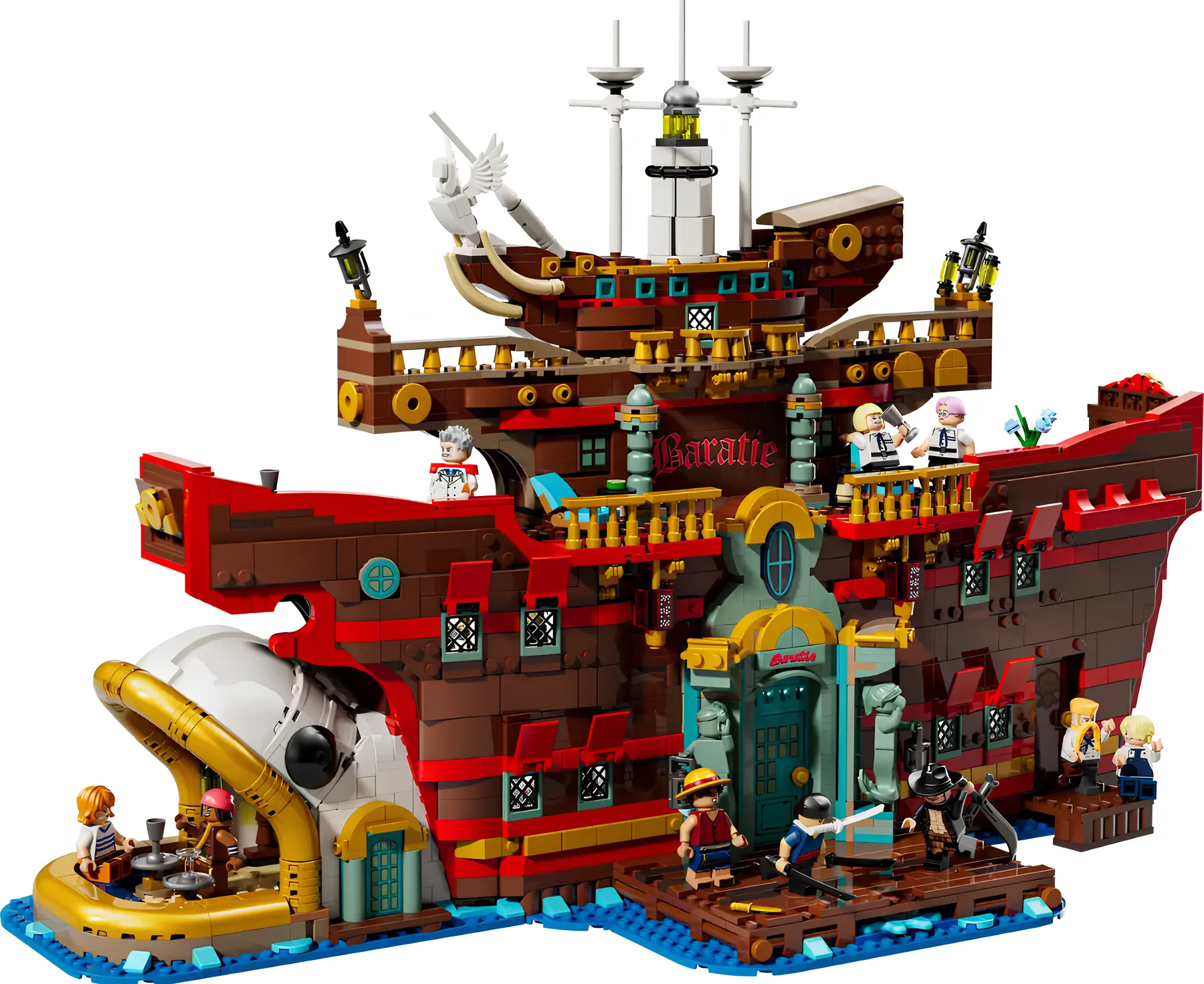Конструктор Lego 75640 One Piece Плавучий ресторан Барати