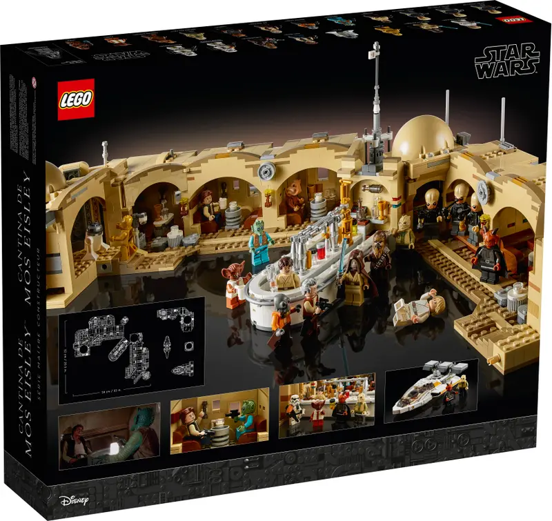 Конструктор LEGO 75290 Star Wars™ Кантина Мос-Эйсли