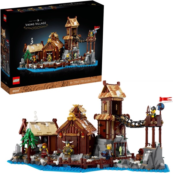 2-27.jpg купить Лего Конструктор Lego 21343 Ideas Деревня викингов