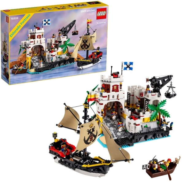 2-6.jpg купить Лего Конструктор Lego 10320 Icons Крепость Эльдорадо