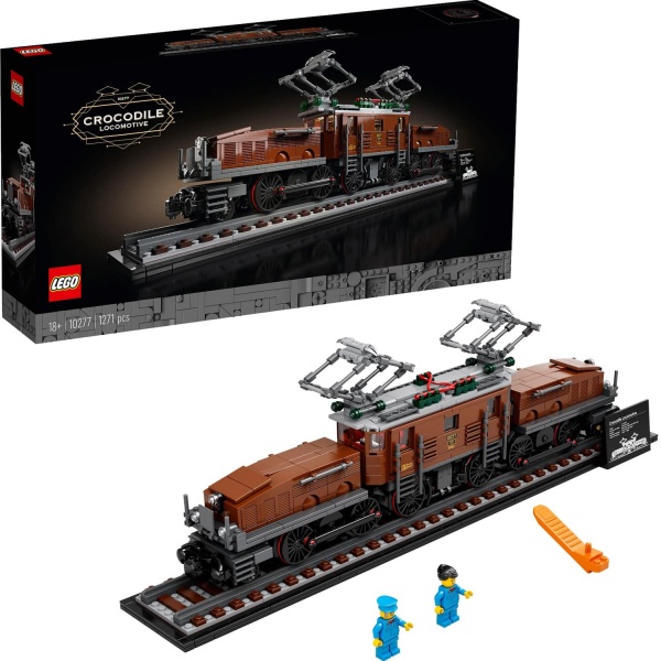 3-16.jpg купить Лего Конструктор LEGO 10277 Creator Локомотив «Крокодил»