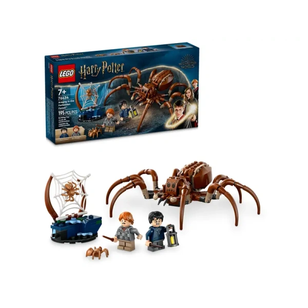 76434_boxprod_v39_sha.webp купить Лего Конструктор LEGO 76434 Harry Potter Арагог в Запретном лесу