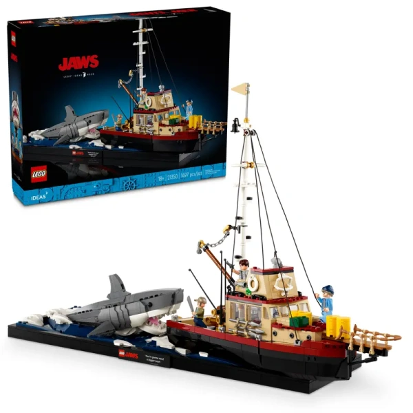 21350_boxprod_v39.webp купить Лего Конструктор LEGO 21350 Ideas Челюсти – luckybricks