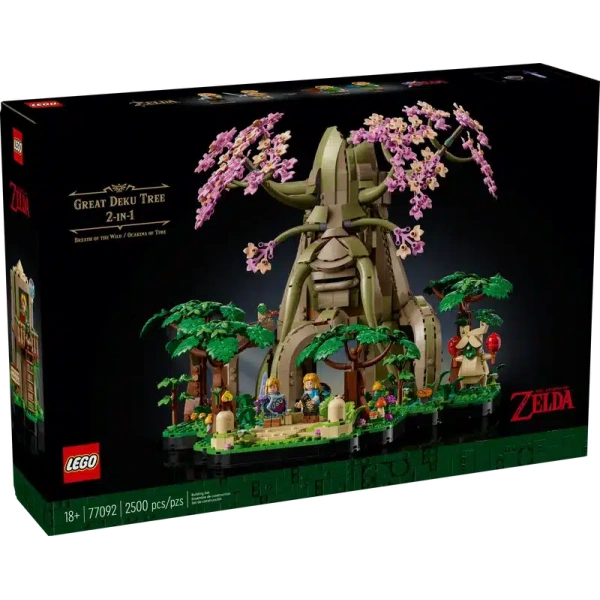 77092_box1_v39.webp купить Лего Конструктор LEGO 77092 The Legend of Zelda Великое Дерево Деку (2 в 1) – luckybricks