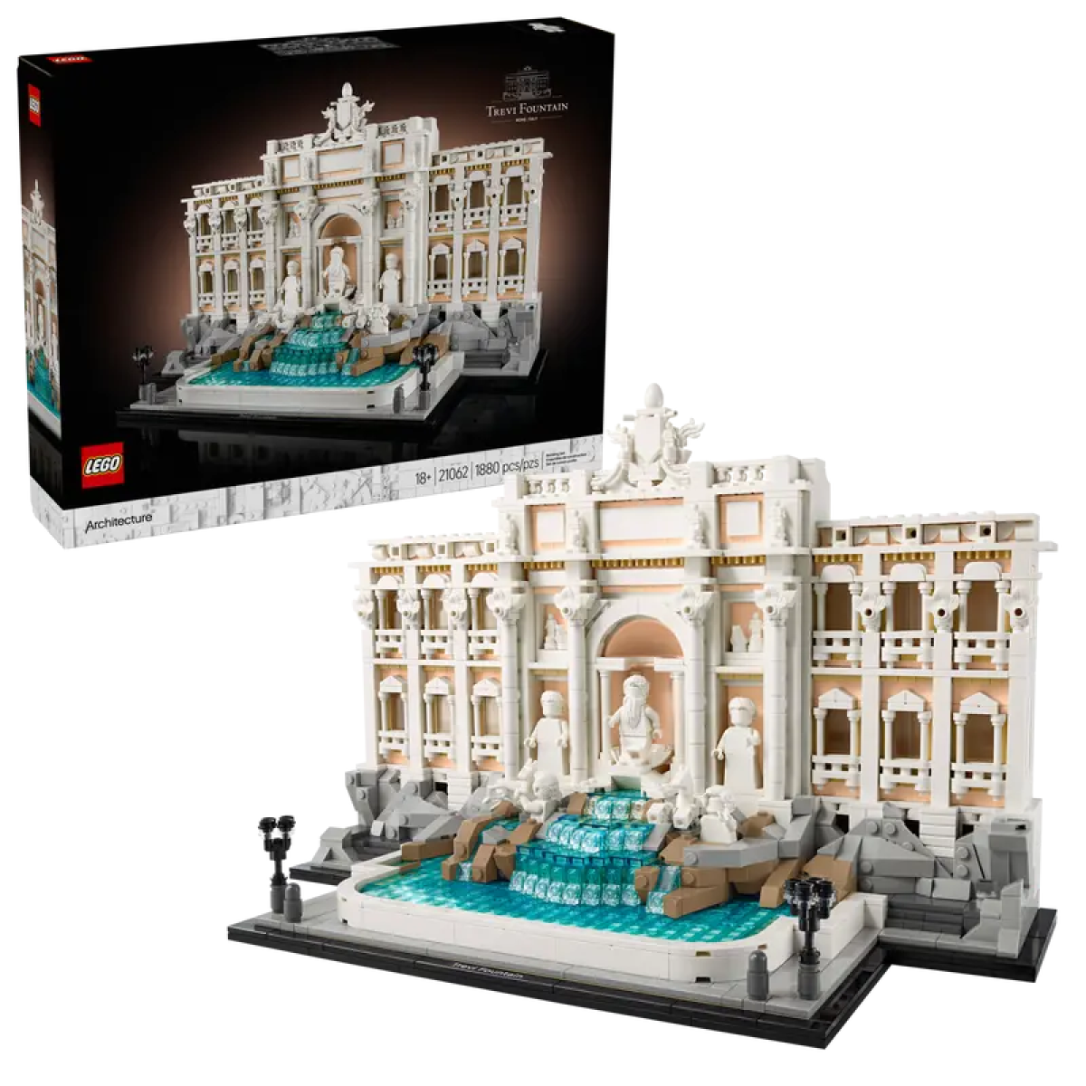 21062_boxprod_v39_en-gb 21062 LEGO Architecture Фонтан Треви
