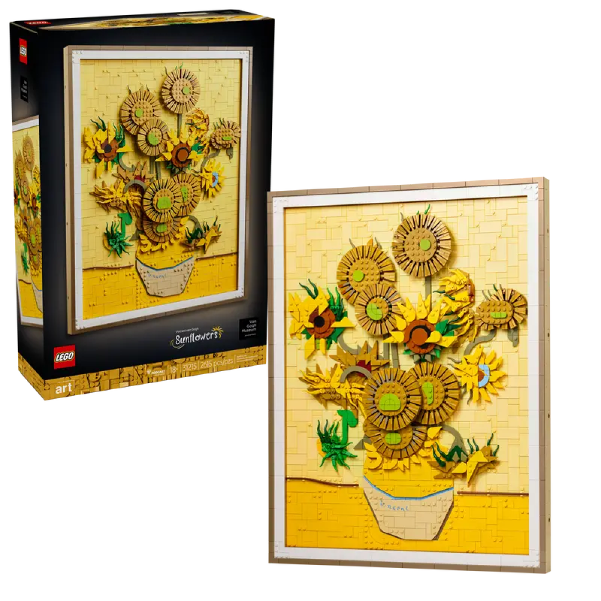31215_boxprod_v39_en-gb 31215 LEGO Art Винсент Ван Гог — Подсолнухи