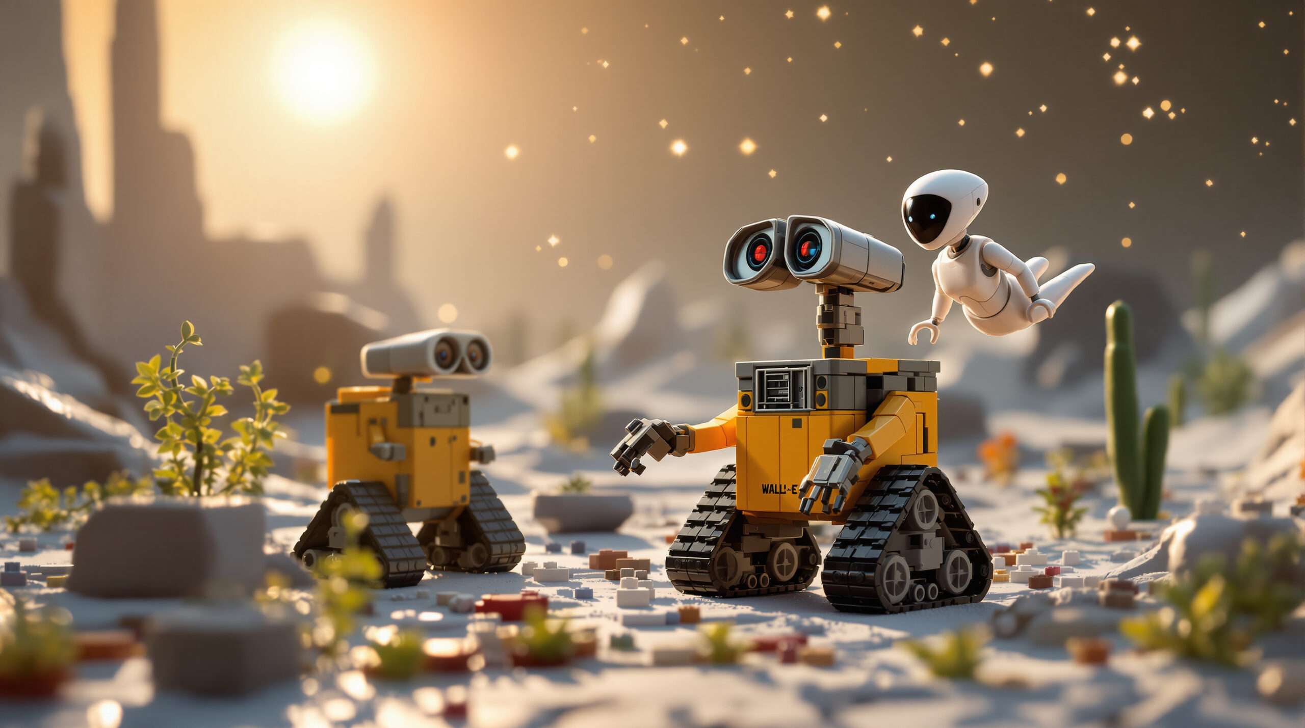 Как 43279 LEGO Disney ВАЛЛ-И и ЕВА оживляют магию Pixar 2 43279 LEGO Disney ВАЛЛ-И и ЕВА