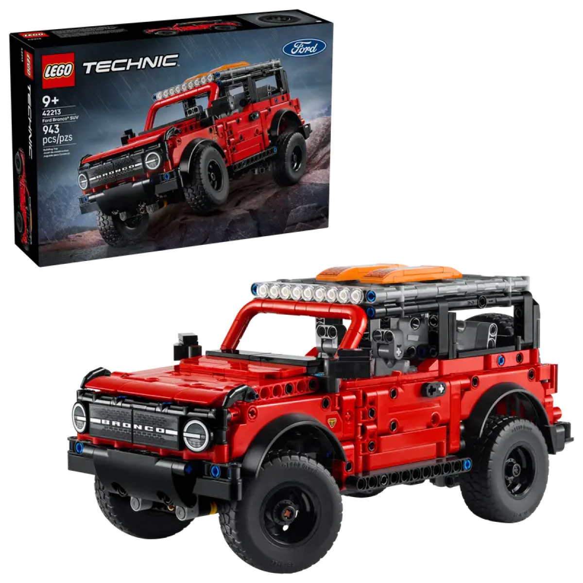 42213_boxprod_v39 Конструктор Lego 42213 Technic Внедорожник Ford Bronco