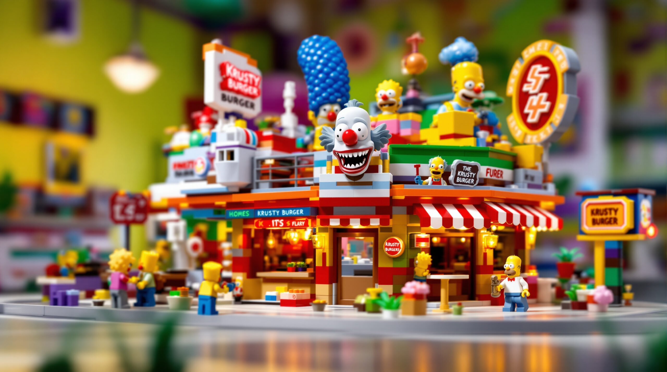 10352 LEGO ICONS Симпсоны: Красти Бургер - новый шедевр для коллекционеров 2 10352 LEGO ICONS Симпсоны: Красти Бургер - новый шедевр для коллекционеров