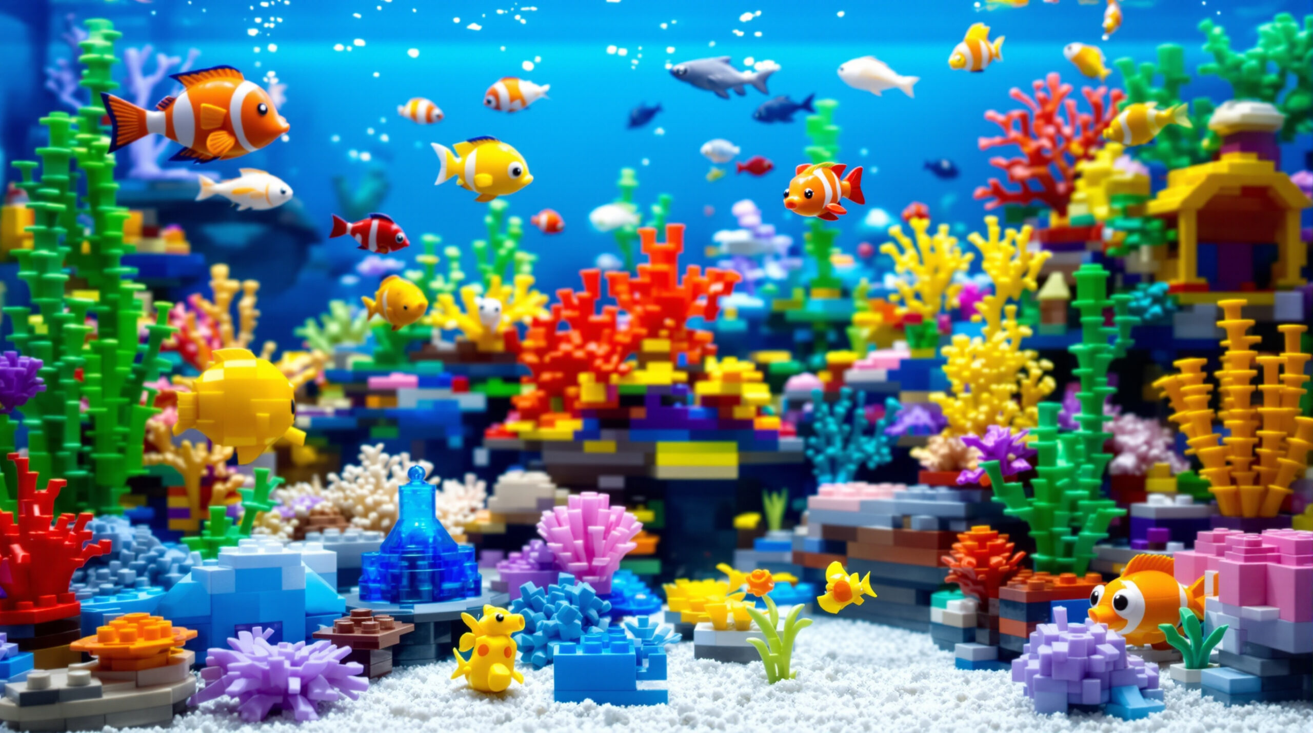 Погружение в мир 10366 LEGO ICONS Тропический аквариум 2 Погружение в мир 10366 LEGO ICONS Тропический аквариум