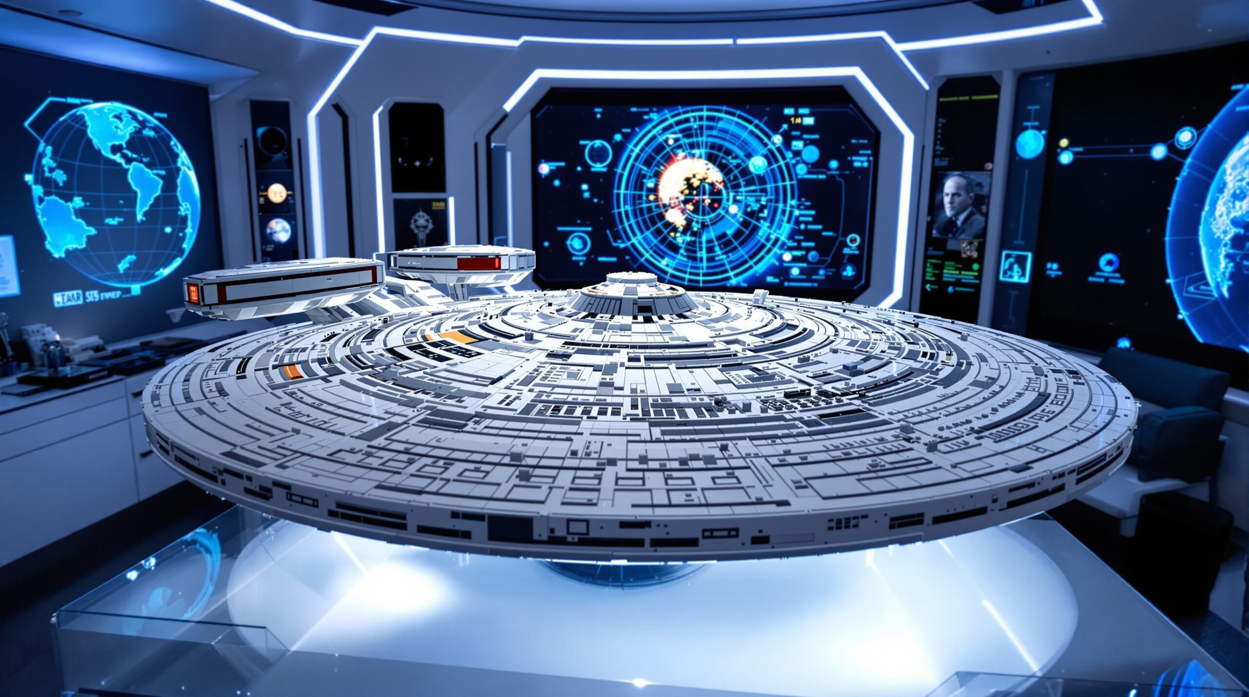 Уникальный набор 10356 LEGO ICONS Звездный путь: USS Энтерпрайз D – мечта каждого фаната 2 10356 LEGO ICONS Звездный путь: USS Энтерпрайз D