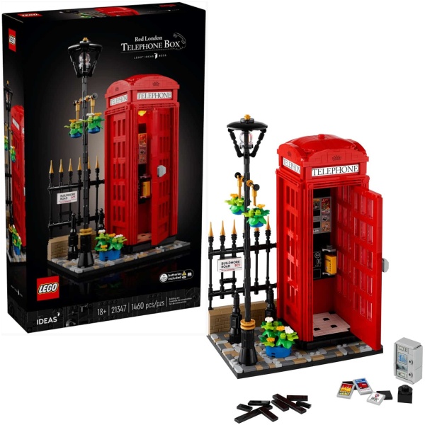 купить Лего Конструктор Lego 21347 Ideas Красная лондонская телеф будка