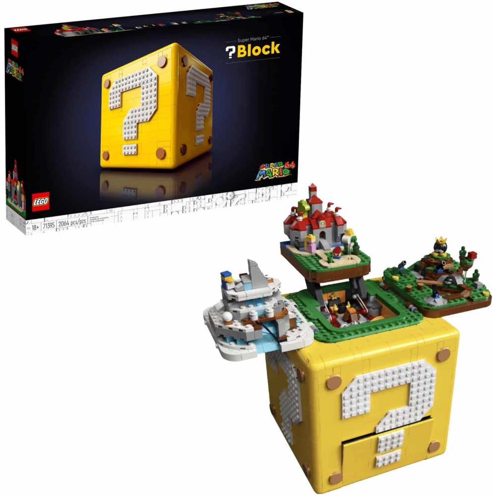 купить Лего Конструктор LEGO 71395 Super Mario Блок «Знак вопроса»