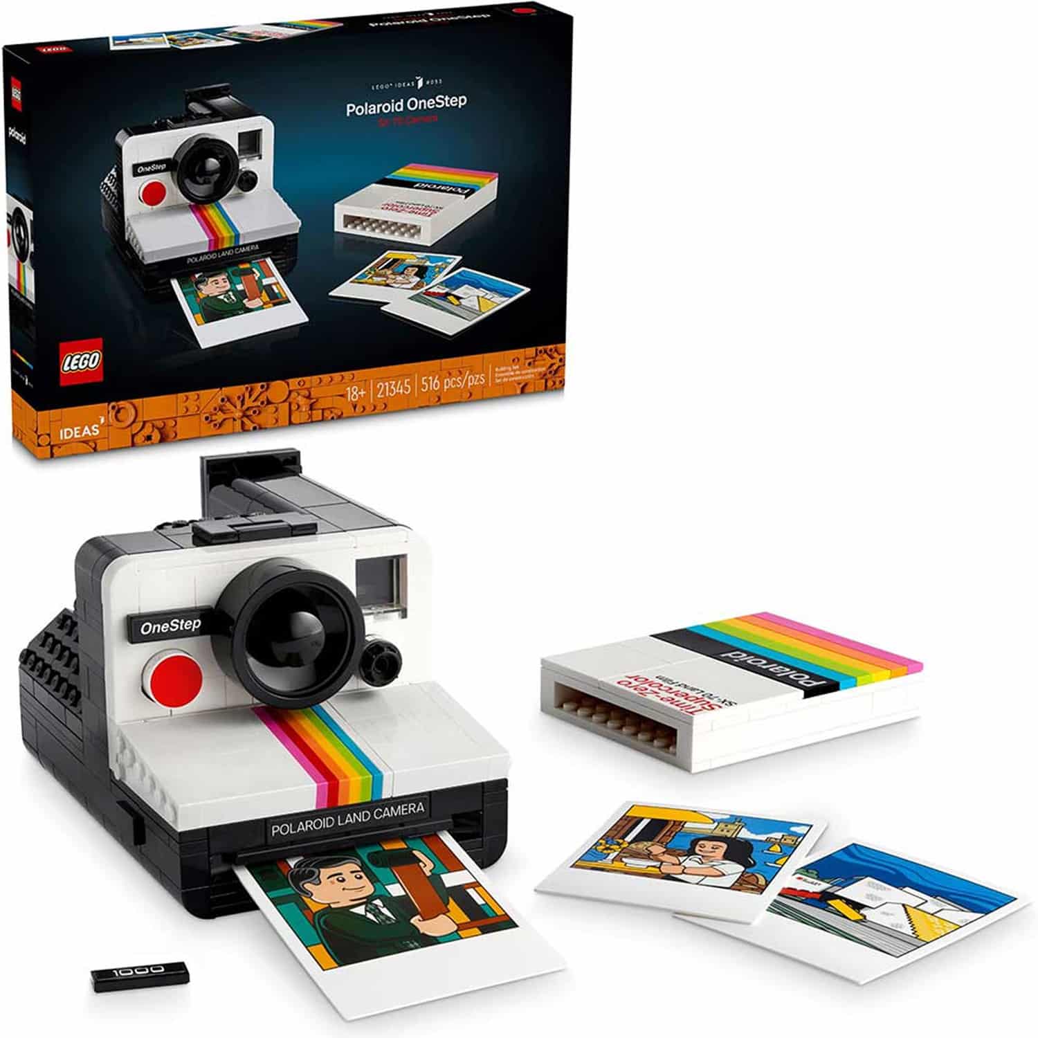 купить Лего Конструктор Lego 21345 Ideas Камера Polaroid OneStep SX-70