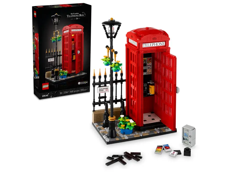 купить Лего LEGO 21347 « Красную лондонскую телефонную будку