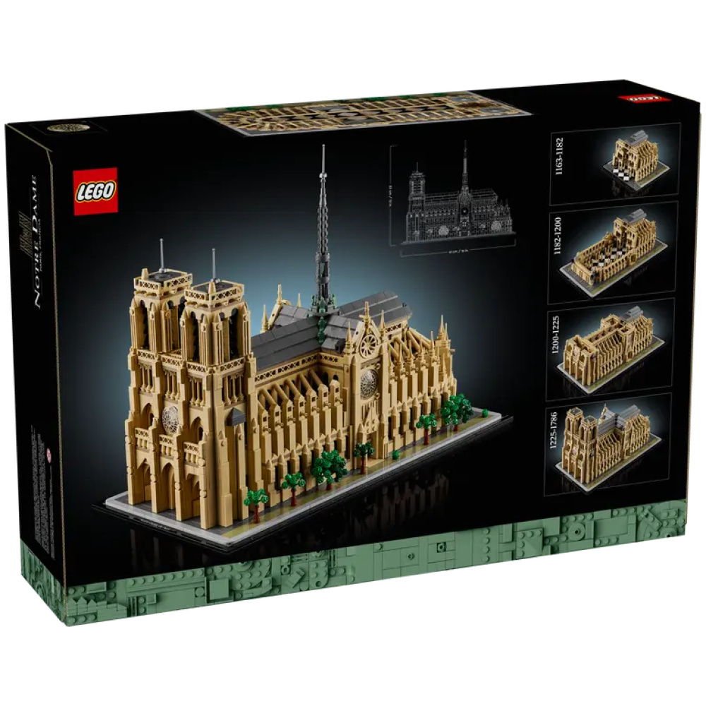 купить Лего Конструктор LEGO 21061 Architecture «Нотр-Дам-де-Пари» – luckybricks