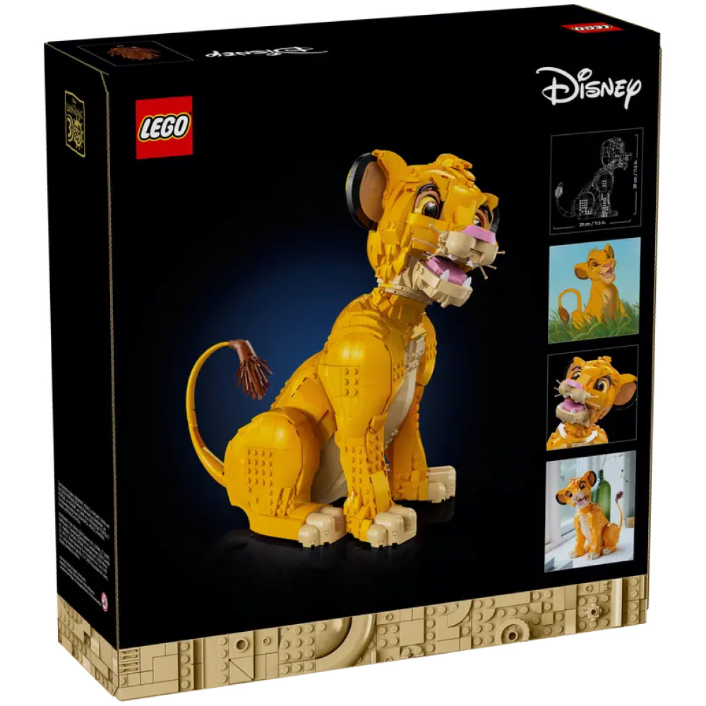 купить Лего Конструктор LEGO 43247 Disney «Король Лев: Молодой Симба» – luckybricks