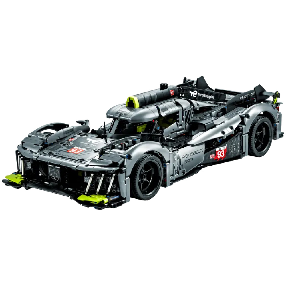 купить Лего Конструктор LEGO 42156 Technic Гибридный гиперкар PEUGEOT 9X8 24H Le Mans – luckybricks