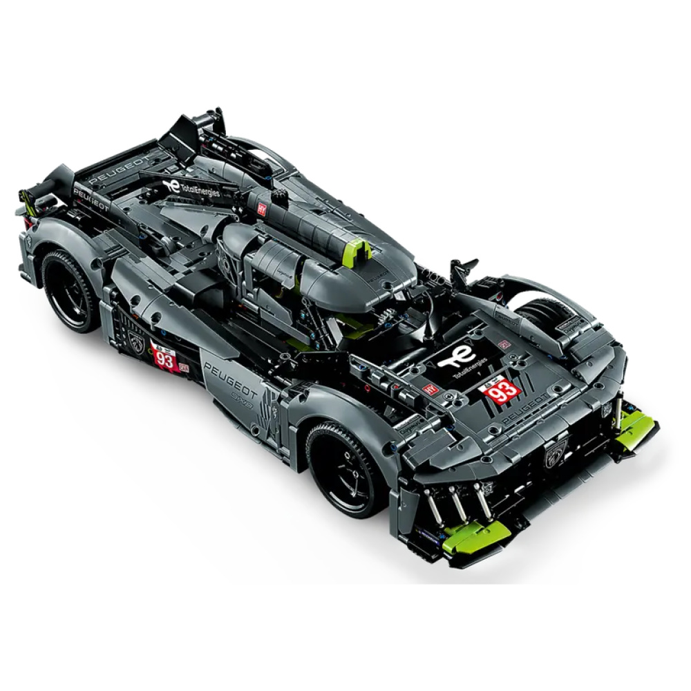 купить Лего Конструктор LEGO 42156 Technic Гибридный гиперкар PEUGEOT 9X8 24H Le Mans – luckybricks