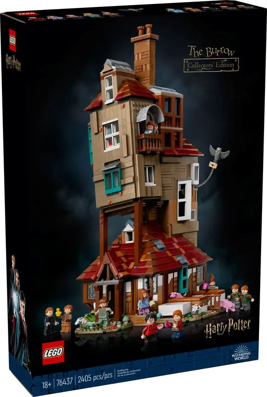 купить Лего Конструктор LEGO 76437 Harry Potter Нора (Дом Уизли) – Коллекционное издание– luckybricks