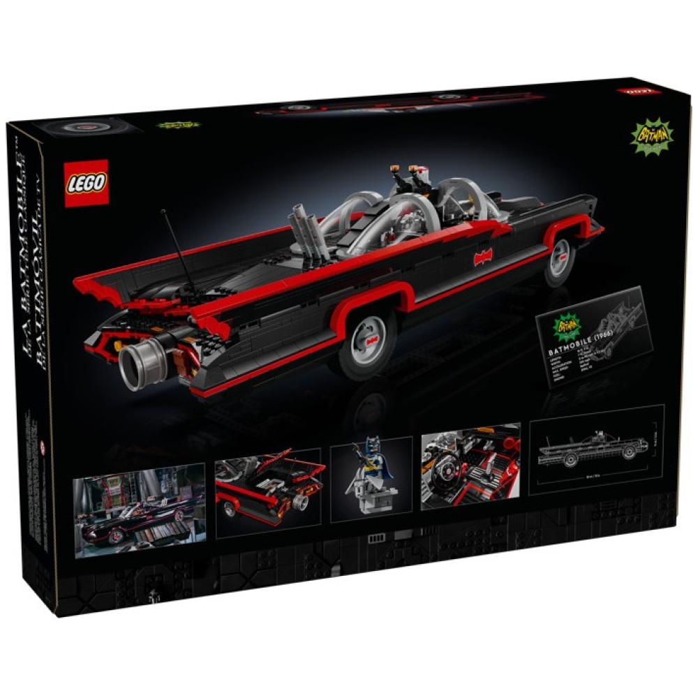 Конструктор LEGO 76328 DC Batman Бэтмен: Бэтмобиль из классического тв-шоу Фарреллом Уильямсом