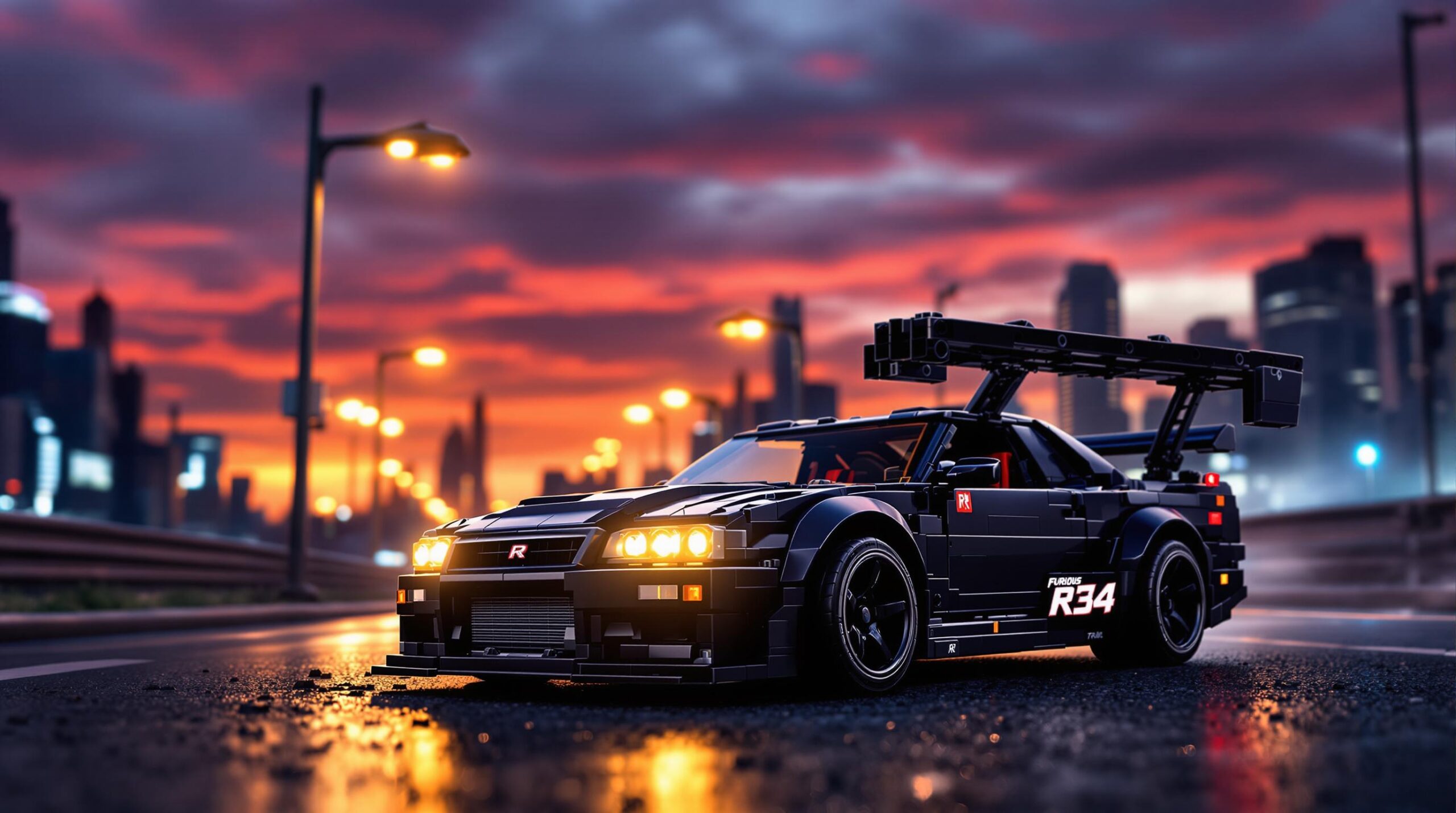 42210 LEGO Technic Форсаж Nissan Skyline GT-R (R34)