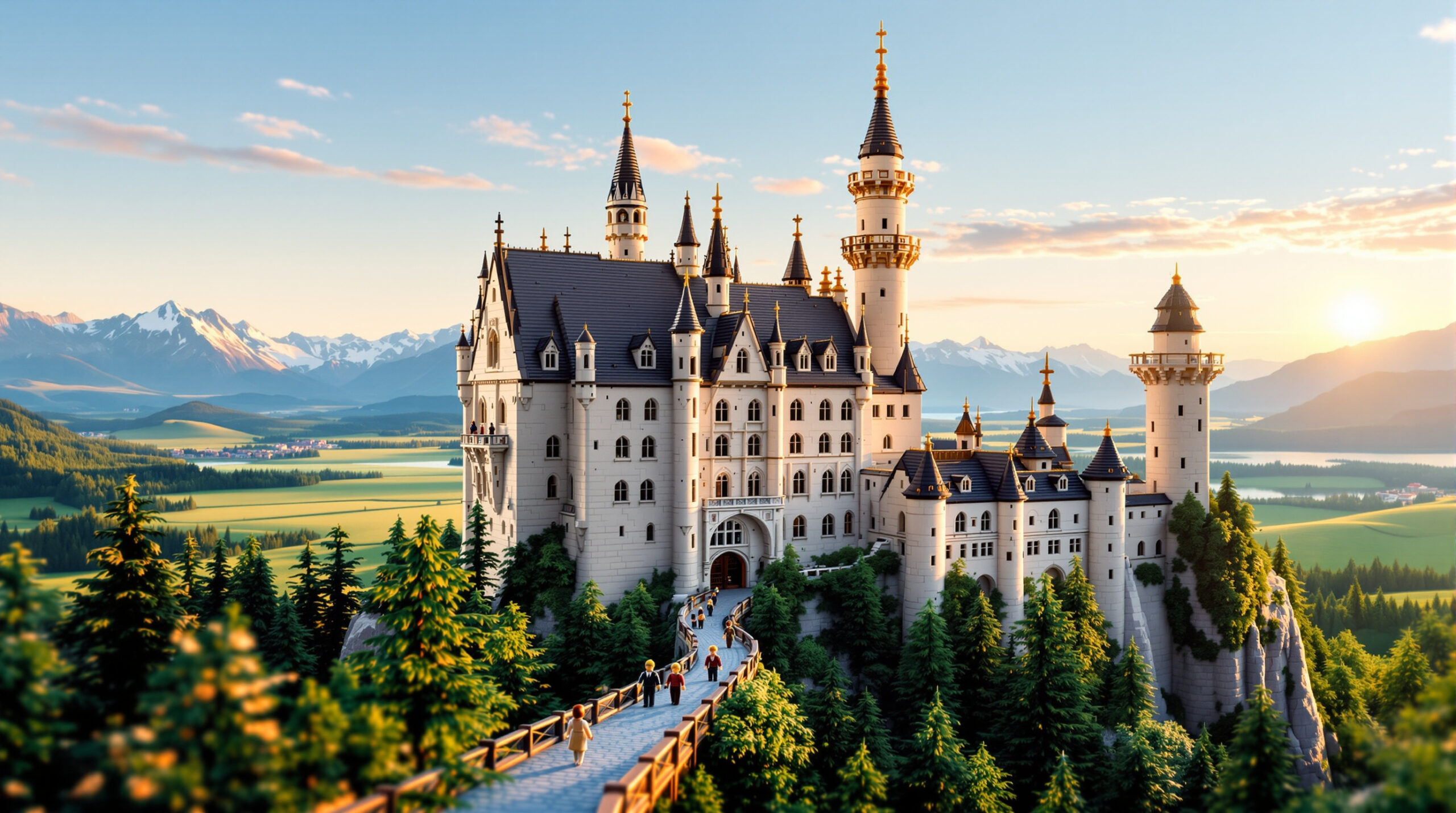 21063 LEGO Architecture Замок Нойшванштайн