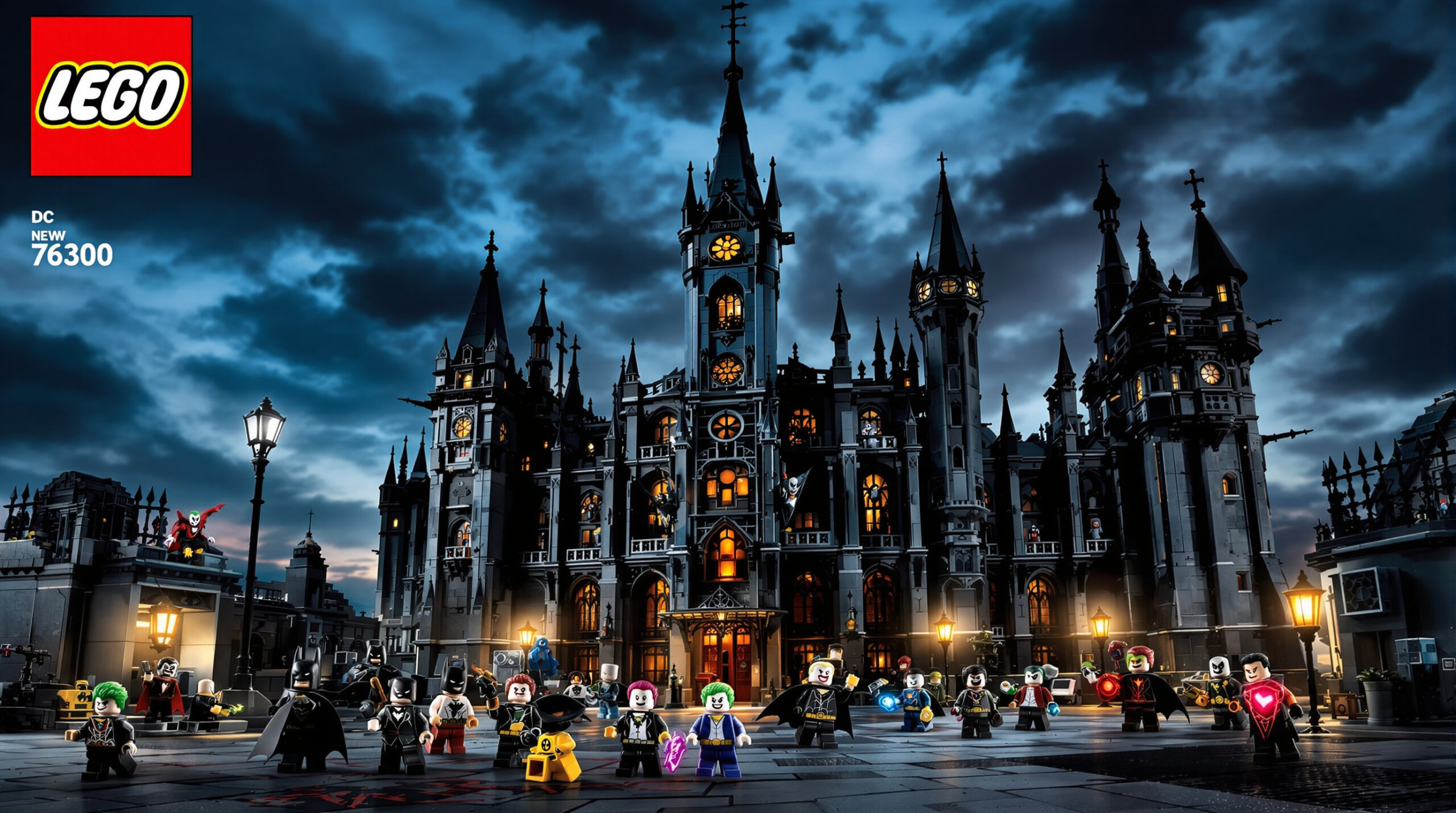 76300 LEGO DC Batman Лечебница Аркхем