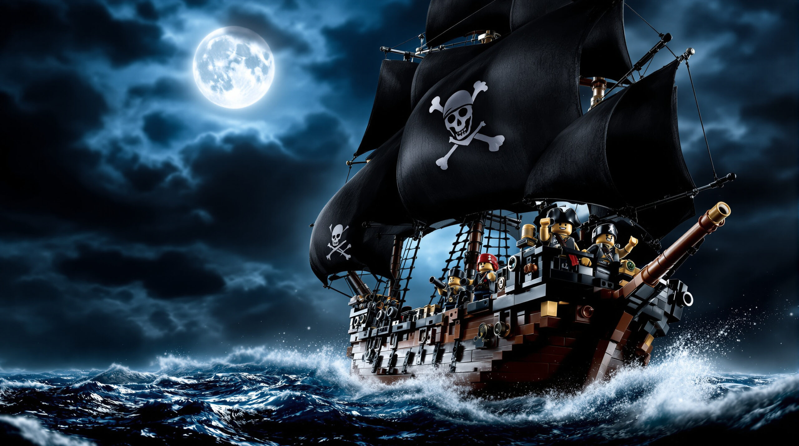 10365 LEGO ICONS Пираты Карибского моря: Черная жемчужина